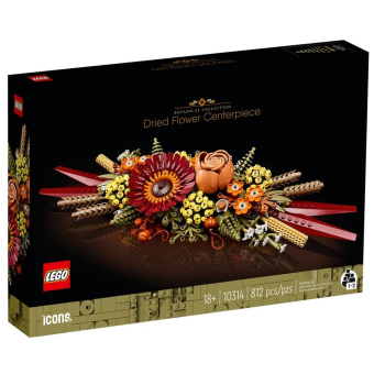 LEGO(R) ICONS 10314 Stroik z suszonych kwiatów